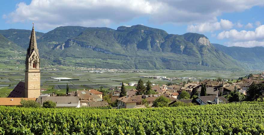 Tramin in Südtirol in Italien
