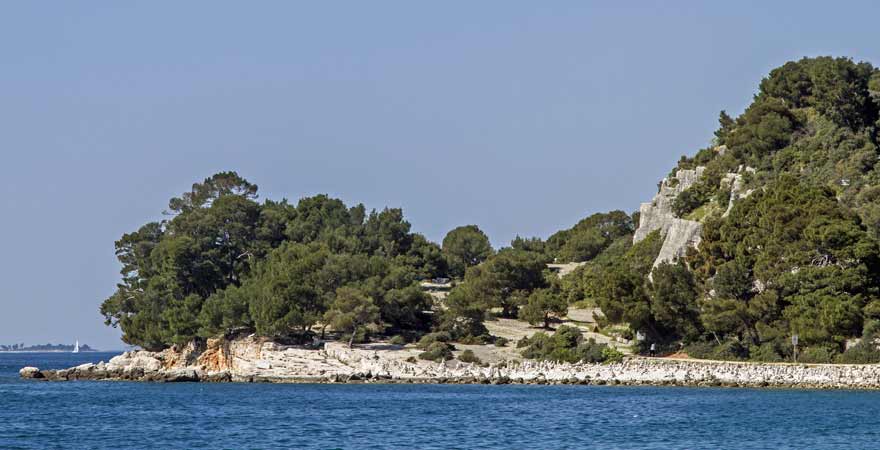Zlatni Rt in Kroatien