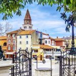Fünf Brunnen Platz in Zadar in Kroatien