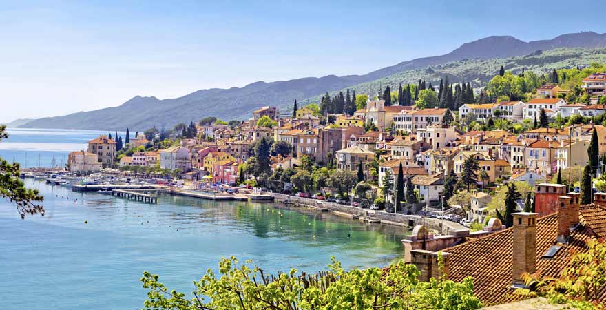 Opatija in Kroatien