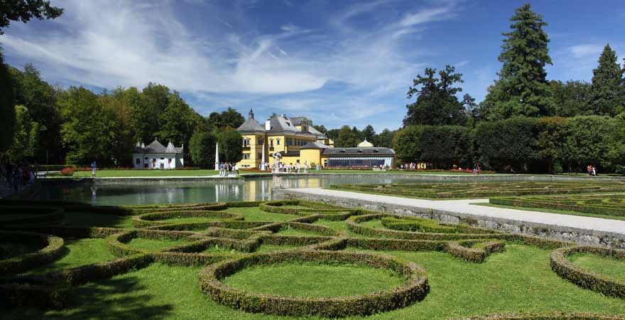 Schloss Hellbrunn in Salzburg in Österreich