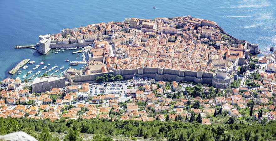 srd in Dubrovnik in Kroatien
