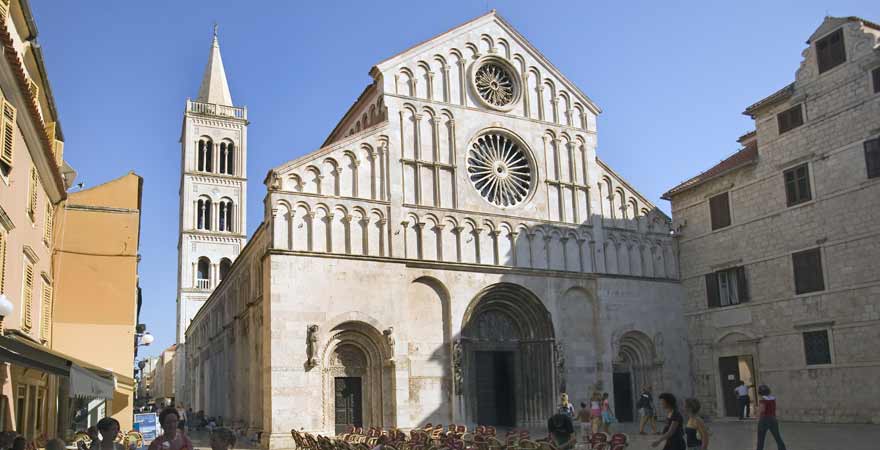 St Anastasija Kathedrale in Zadar in Kroatien