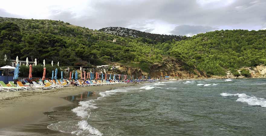 Strand Sunj auf Lopud in Kroatien