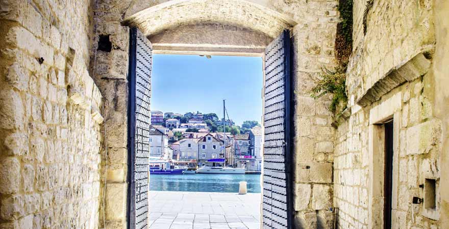 Trogir in Kroatien