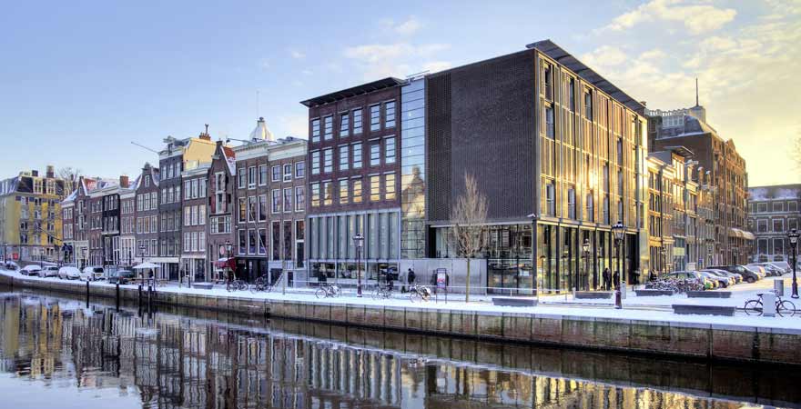 Anne Frank Haus in Amsterdam in den Niederlanden