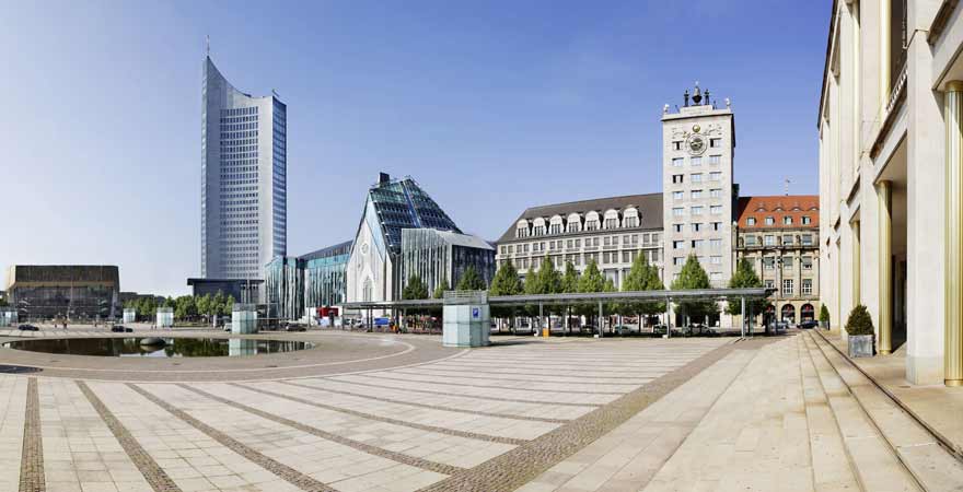Augustusplatz in Leipzig