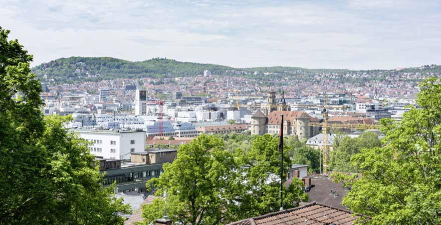 Ausblick auf Stuttgart