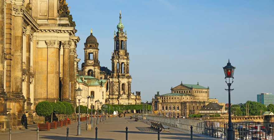 Brühlsche Terrasse in Dresden
