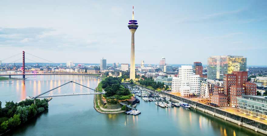 Medienhafen in Düsseldorf