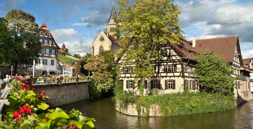 Esslingen am Neckar in Deutschland