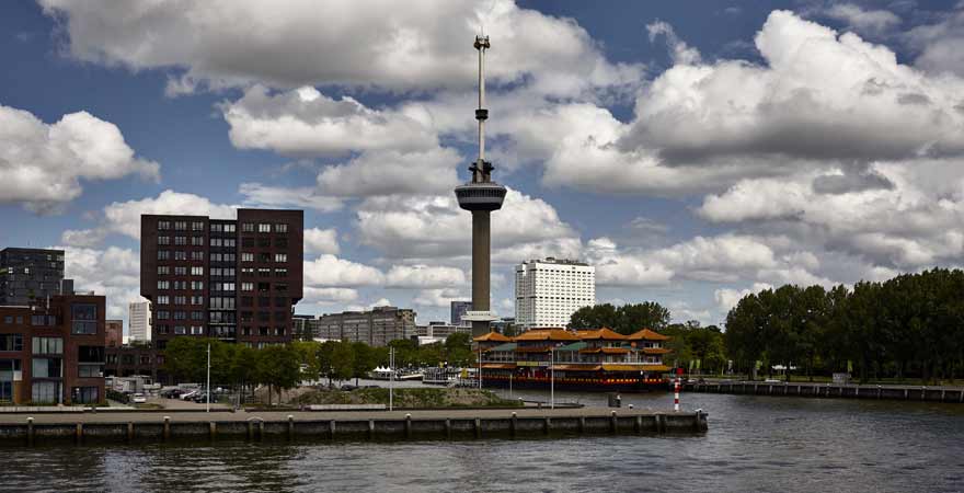Euromast Tower in Rotterdam in den Niederlanden