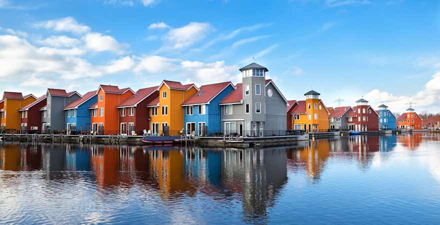 Groningen in den Niederlanden