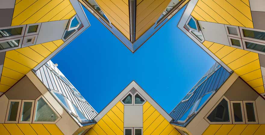Kubushaus in Rotterdam in den Niederlanden