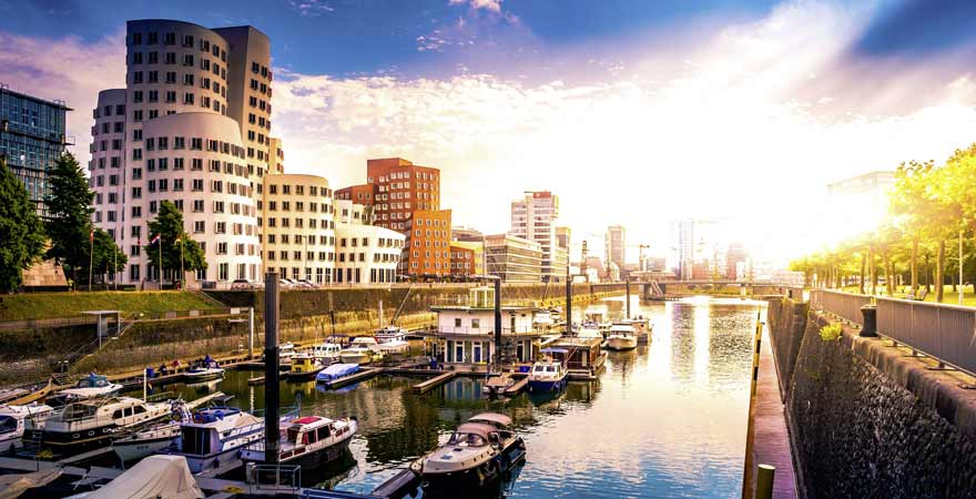 Medienhafen in Düsseldorf