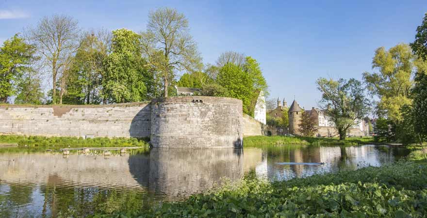 Park in Maastricht in den Niederlanden