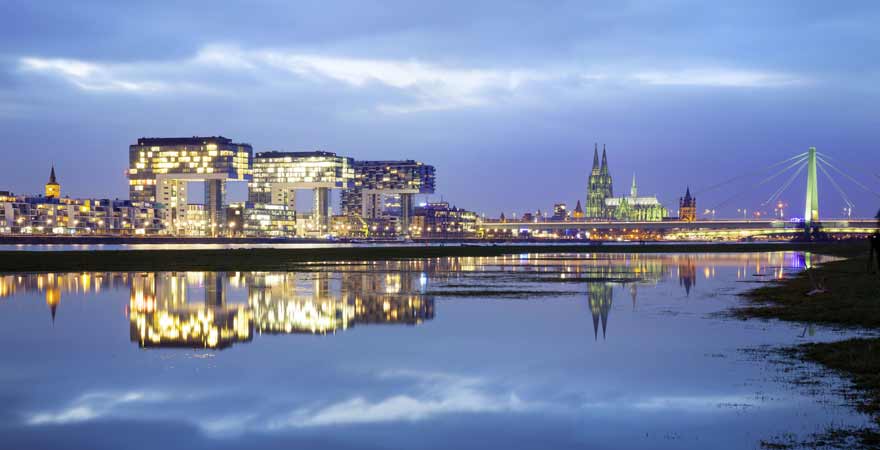 Rheinauhafen in Köln
