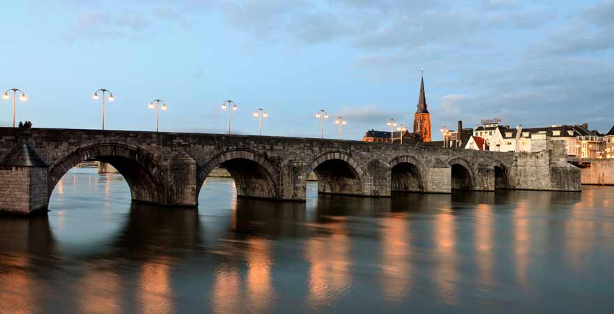 St Servatius Brücke in Maastricht in den Niederlanden