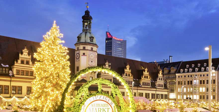 Weihnachtsmarkt in Leipzig