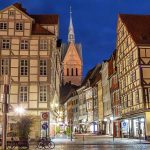 Altstadt von Hannover bei Nacht