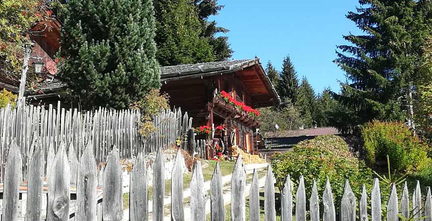Bauernhaus in Meransen in Südtirol