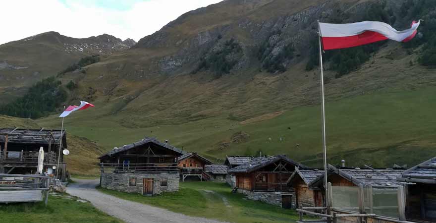 Fanealm in Vals in Südirol