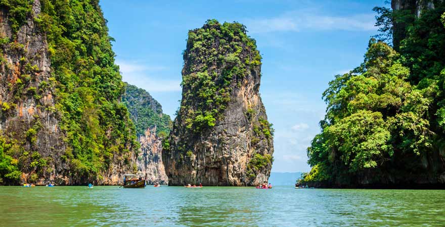 James Bond Insel auf Phang nga in Khao Lak