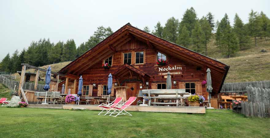 Jochtal Nockalmhütte bei Vals in Südtirol