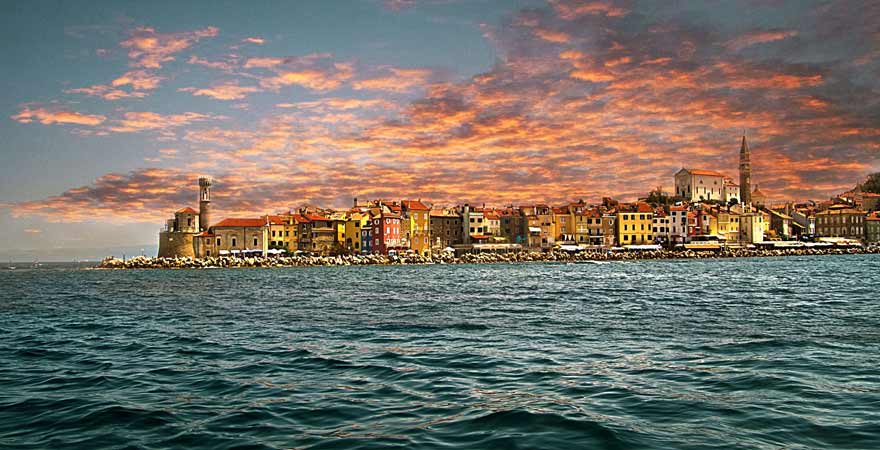 Piran in Slowenien
