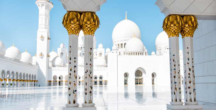 Scheich Zayed Moschee von Innen