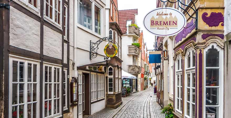 Schnoor Viertel in Bremen