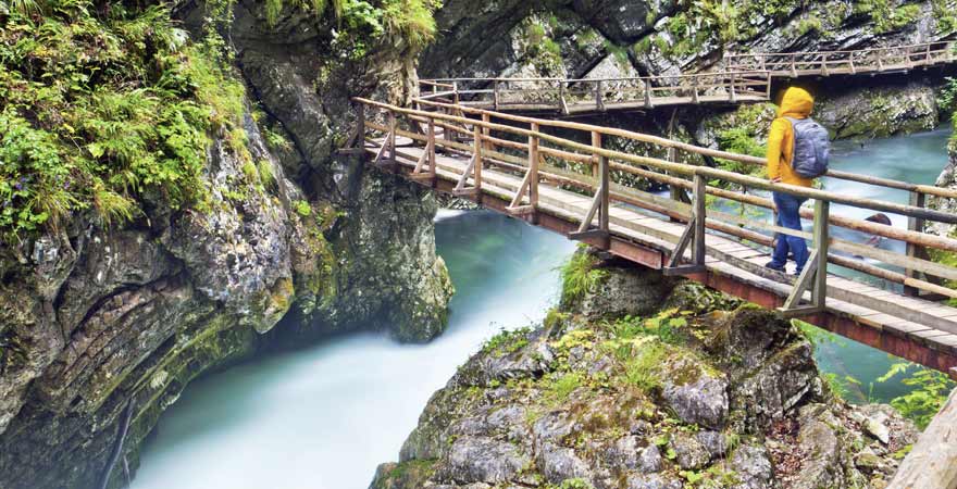 Vintgar Klamm in Slowenien