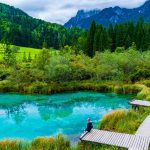 Zelenci See in Slowenien