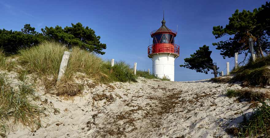 Leuchtturm Hiddensee auf Rügen