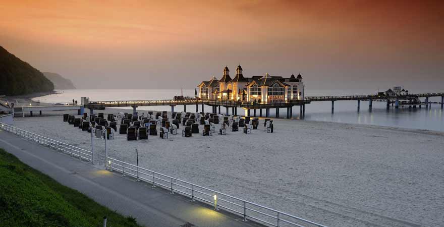 Seebrücke Sellin auf Rügen