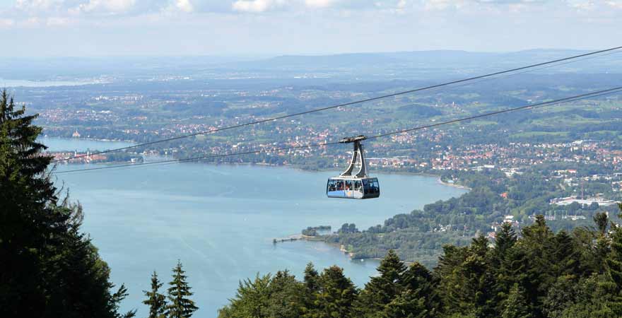 Seilbahn auf den Pfänder