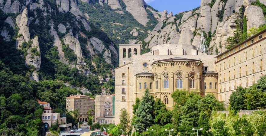 Kloster Montserrat in Spanien