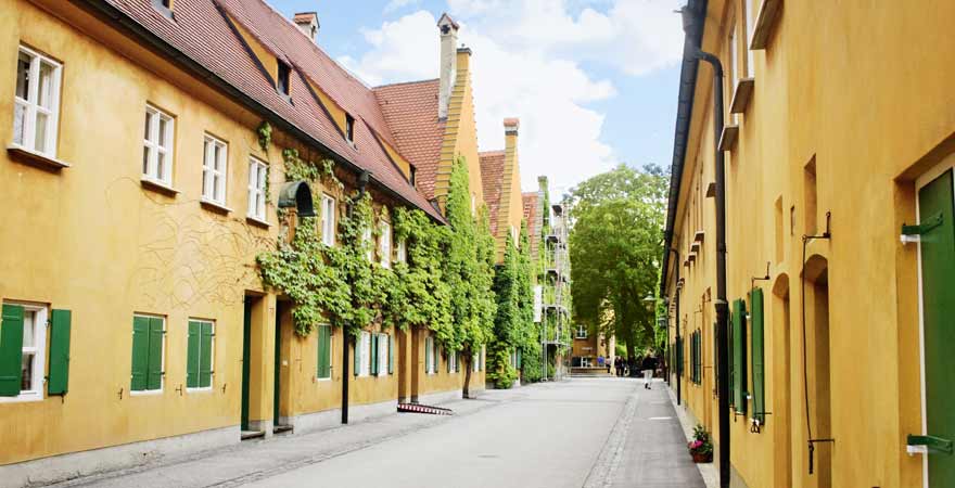 Fuggerei in Augsburg