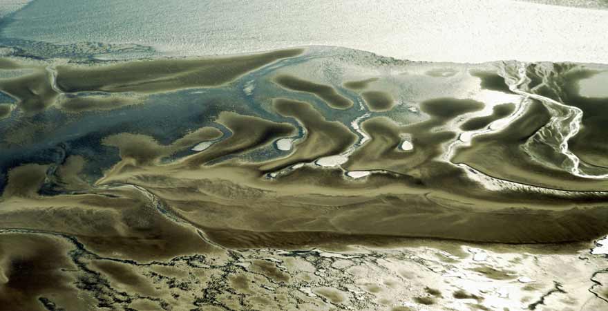 Wattenmeer in der Nordsee