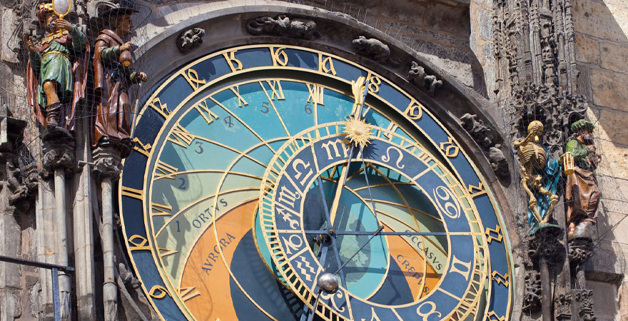 astronomische Uhr in Prag