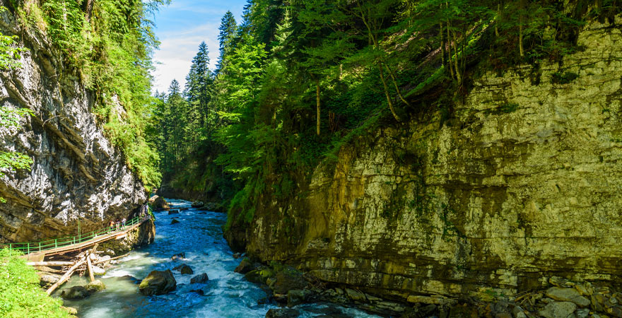 Breitnachklamm im Allgäu