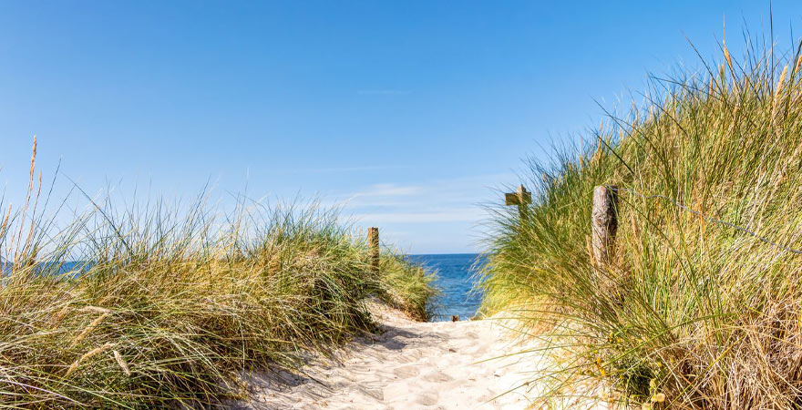 Sanstrand auf Sylt