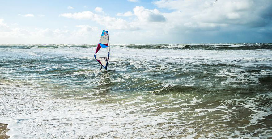 Windsurfen auf der Norsee