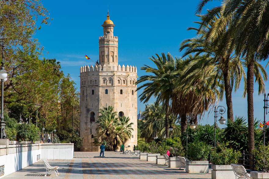 Torre del Oro in Sevilla