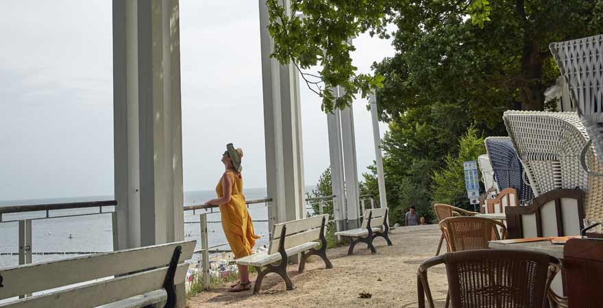 Blick vom Streckelsberg auf Usedom