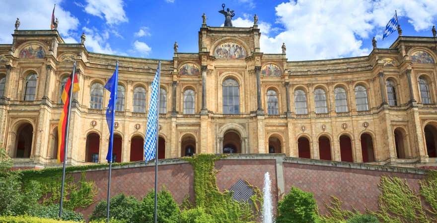 Der bayrische Landtag im Maximilianeum