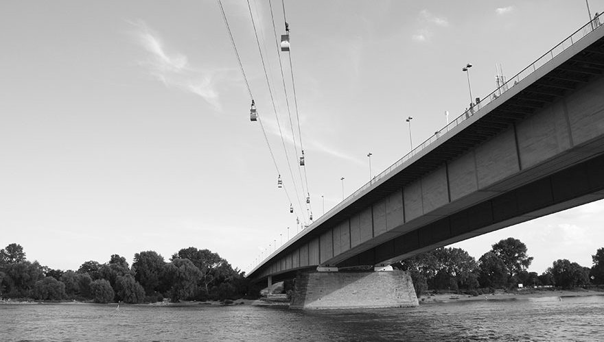 Köln Gondelfahrt über den Rhein