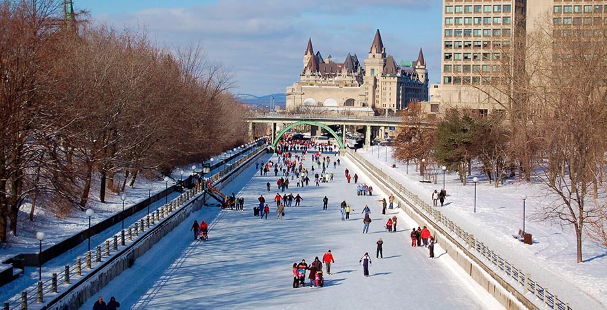 Ottawa Winter Wonderland Rideau Canal