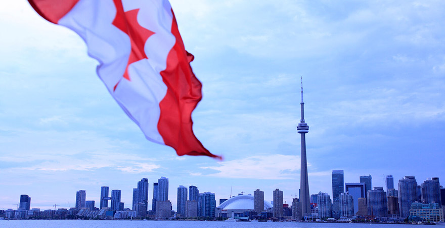 Skyline of Toronto CN Tower