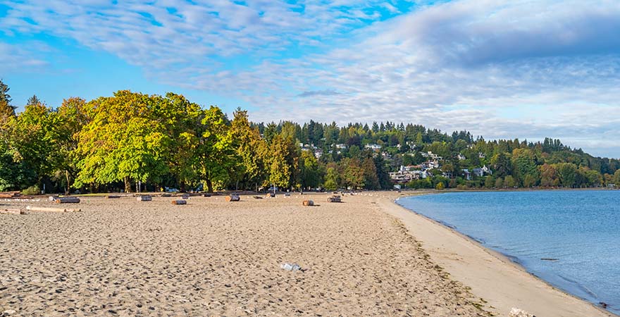 Jericho Beach in Vancouver